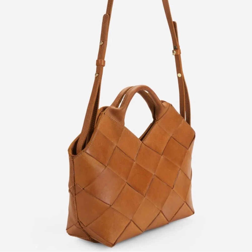 Woven Leather Bag - Picture 3 of 5